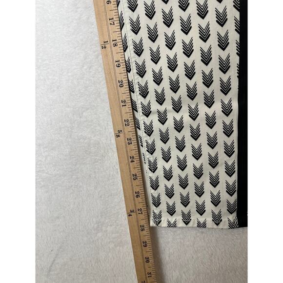 Rag & Bone For Intermix White/Black Arrow Tuxedo Stripe Boho Hipster sz 29 - Picture 12 of 12